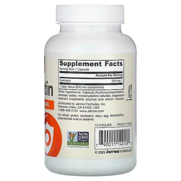 Jarrow Formulas Quercetin 500 mg ĳ������ ������� 