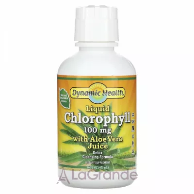 Dynamic Health Chlorophyll with Aloe Vera Juice Liquid     