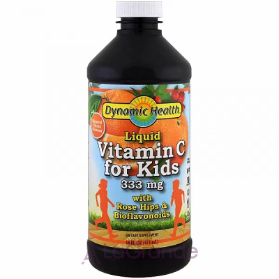 Dynamic Health Liquid Vitamin C for Kids ³ C   333 