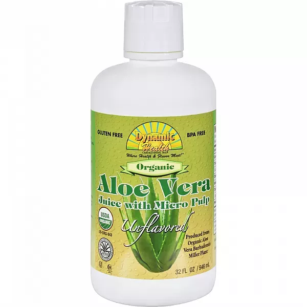 Dynamic Health Organic Aloe Vera Juice with Micro Pulp ��� ���� ���� � ��������������