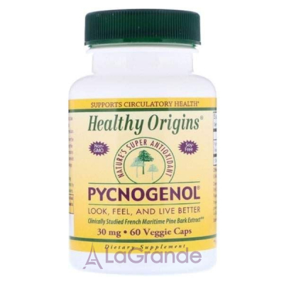 Healthy Origins Pycnogenol 30 mg    30   