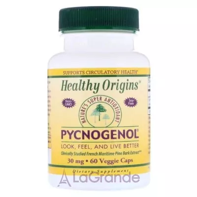 Healthy Origins Pycnogenol 30 mg    30   