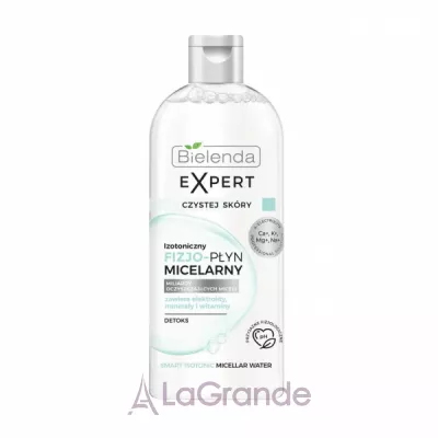 Bielenda Clean Skin Expert Detox Smart Isotonic Micellar Water, 400  -     