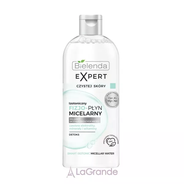 Bielenda Clean Skin Expert Detox Smart Isotonic Micellar Water, 400 �� �����-����������� �������� ��� ������ ������� 