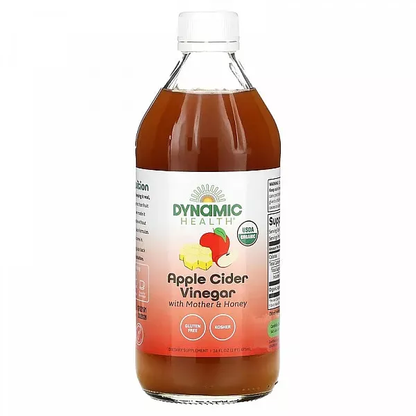 Dynamic Health Apple Cider Vinegar with Mother and Honey �������� ����� � �����