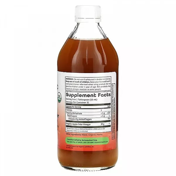 Dynamic Health Apple Cider Vinegar with Mother and Honey �������� ����� � �����