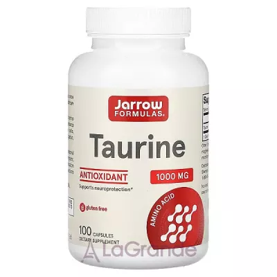 Jarrow Formulas, Taurine, 1000 mg, 100 Capsules  (Taurine) 1000  100 