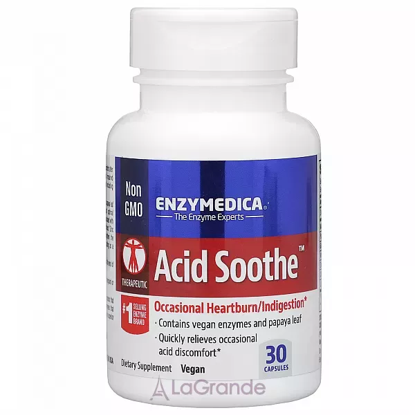 Enzymedica Acid Soothe ��������������� �������� �� ������ � ���������� �����������