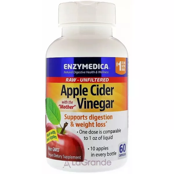 Enzymedica Apple Cider Vinegar ������� ��� �������� ��������� �� �������� ���� ��������� ����