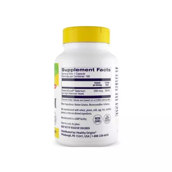 Healthy Origins Seleno Excell 200 mcg ����� 200 ��� � ��������