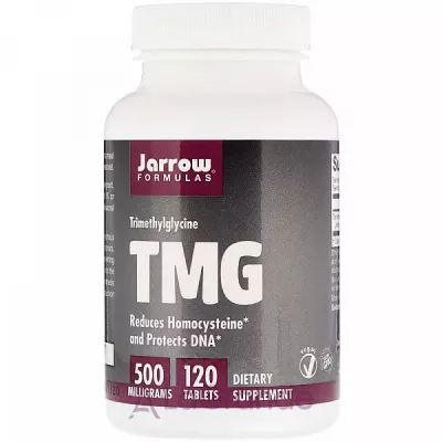 Jarrow Formulas, TMG, Trimethylglycine, 500 mg, 120 Tablets  (TMG) 500  120 