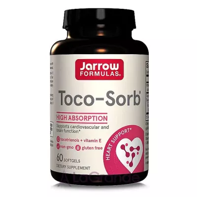 Jarrow Formulas, Toco-Sorb, High Absorption, 60 Softgels    ³  (Toco-Sorb) 60 