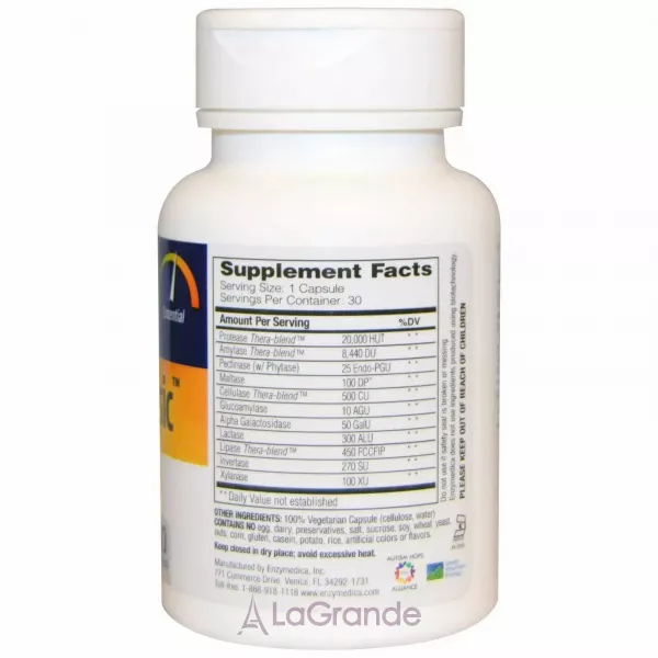 Enzymedica Essential Enzyme Formula ��������������� �������� 