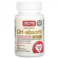 Jarrow Formulas Ubiquinol QH-Absorb, 200 mg �������� QH-absorb (������� CoQ10) ��������� ������������