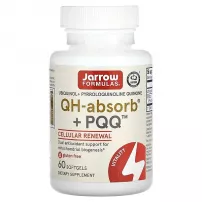 Jarrow Formulas Ubiquinol QH - Absorb + PQQ 10/100mg ������������������� � �������� ��� �������� ������ � ����������� �������