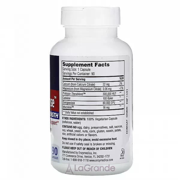 Enzymedica Enzyme Defense Extra Strength �������� ���������������� ���������