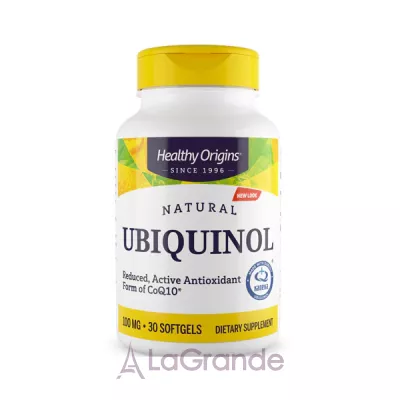 Healthy Origins Ubiquinol 100 mg ( Active form of CoQ10 )   100   