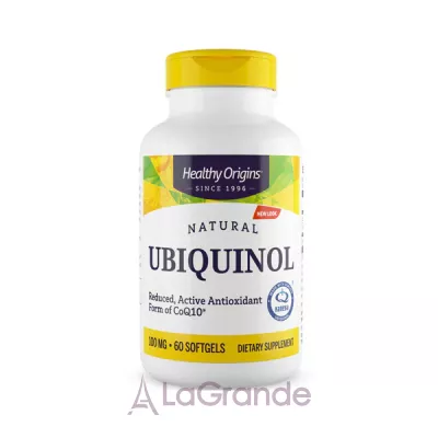 Healthy Origins Ubiquinol 100 mg ( Active form of CoQ10 )   100   