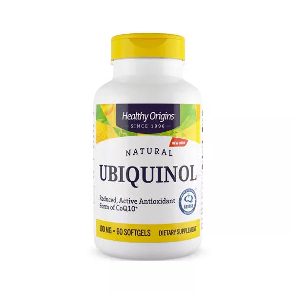 Healthy Origins Ubiquinol 100 mg ( Active form of CoQ10 ) ������� ����������� 100 �� � ��������