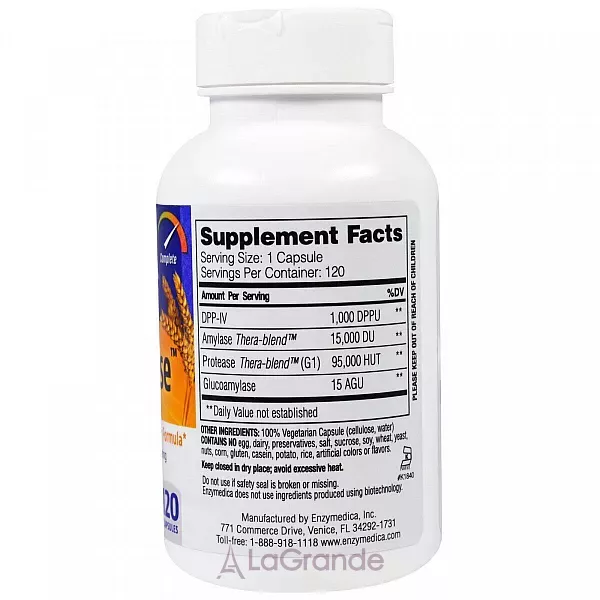 Enzymedica GlutenEase �������� ��� ������������� �������