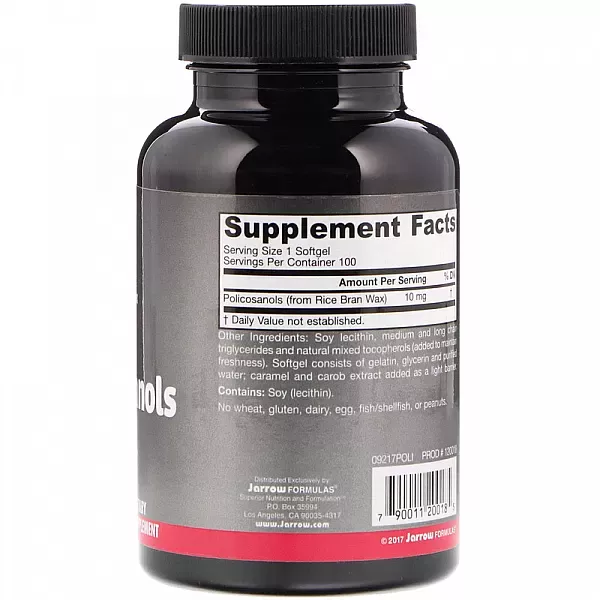 Jarrow Formulas Ultra Policosanols High Absorption Complex 10 mg ���������� �������������� 䳿, ��� ����������� ����, �����