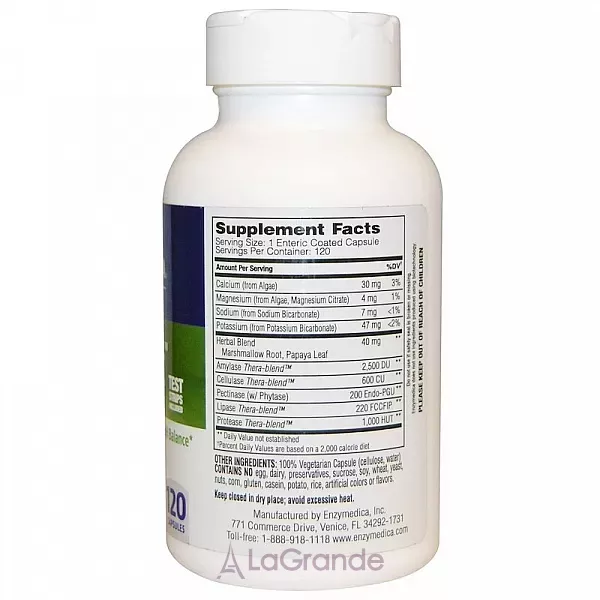 Enzymedica pH-Basic �������� ��-������