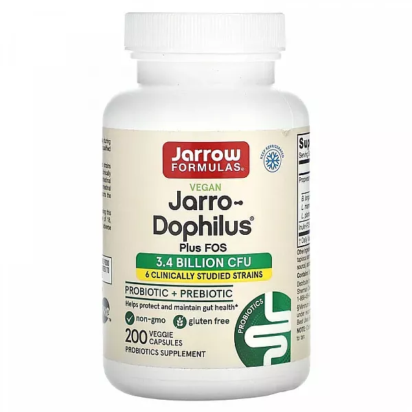 Jarrow Formulas Vegan Jarro-Dophilus Plus FOS �������� � ��� ��� ���