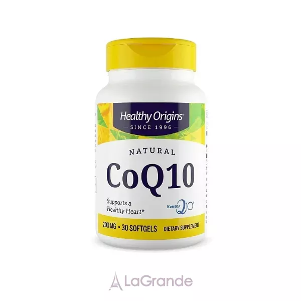 Healthy Origins Ubiquinol 200 mg ( Active form of CoQ10 ) �������� (Kaneka QH) 200 �� � ��������
