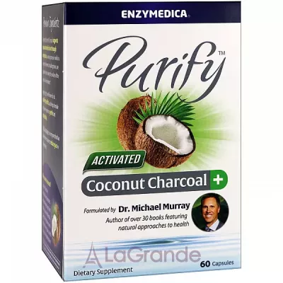 Enzymedica Activated Coconut Charcoal+    