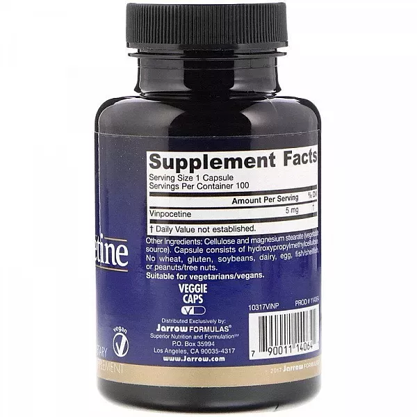 Jarrow Formulas Vinpocetine 5 mg ³����� ��� �����