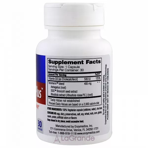 Enzymedica Telomere Plus ������ �������