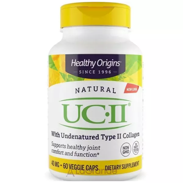 Healthy Origins UC-II with Undenatured Type II Collagen 40 mg ������� II ���� ��������������� 40 �� � ��������
