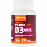 Jarrow Formulas Vitamin D3 Cholecalciferol 400 IU ������� D3 ��������������� ��� ������ �������� ���������