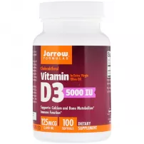 Jarrow Formulas Vitamin D3 Cholecalciferol 5000 IU ������� D3 ��������������� �������� ������� ��������
