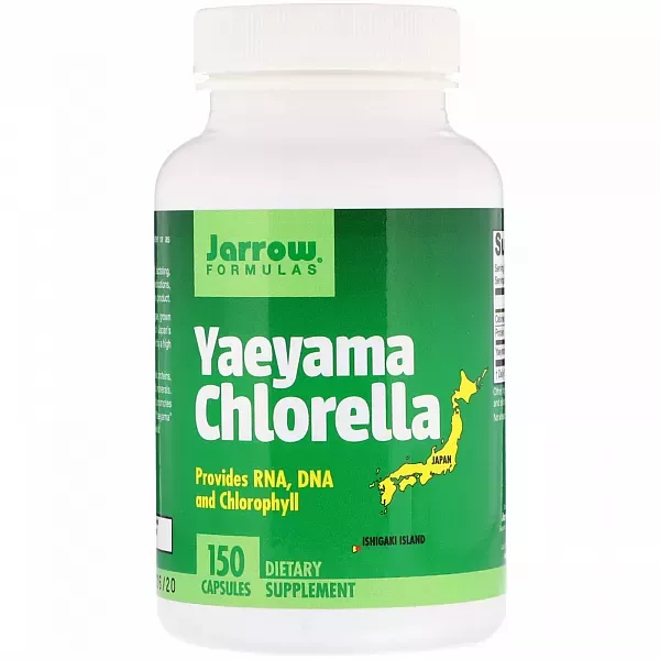 Jarrow Formulas, Yaeyama Chlorella, 150 Capsules �������� (Yaeyama Chlorella) 400 �� 150 ������