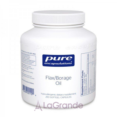 Pure Encapsulations Flax/Borage Oil     