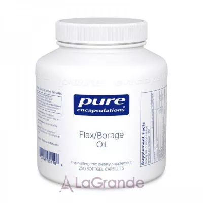 Pure Encapsulations Flax/Borage Oil     