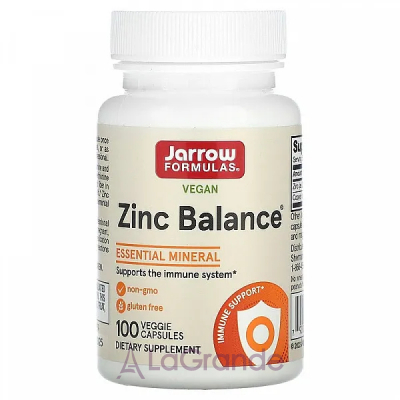 Jarrow Formulas, Zinc Balance, 100 Capsules   ̳ (Zinc Balance) 100 