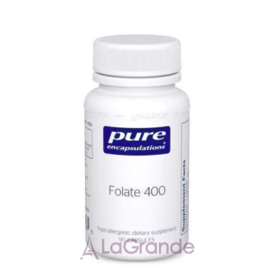 Pure Encapsulations Folate 400  400 