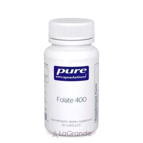 Pure Encapsulations Folate 400 ����� 400 ���