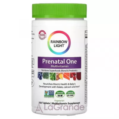 Just Once, Prenatal One, Food-Based Multivitamin, 90/150 Tablets ³   (Prenatal One) 90/150 