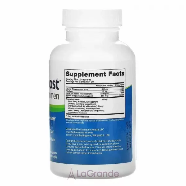 Fairhaven Health CountBoost for Men �������������� �������� ������