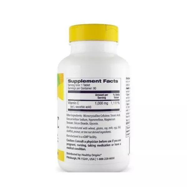 Healthy Origins Vitamin C 1000 mg ³���� � 1000 �� � ���������