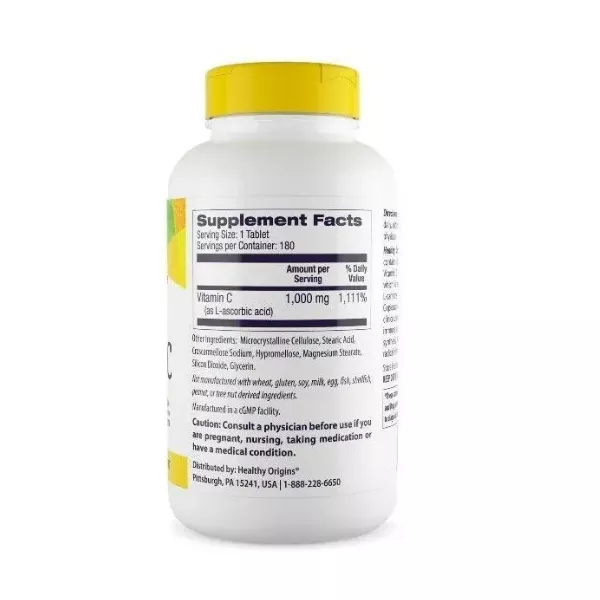 Healthy Origins Vitamin C 1000 mg ³���� � 1000 �� � ���������