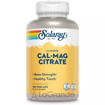 Solaray Cal-Mag Citrate   