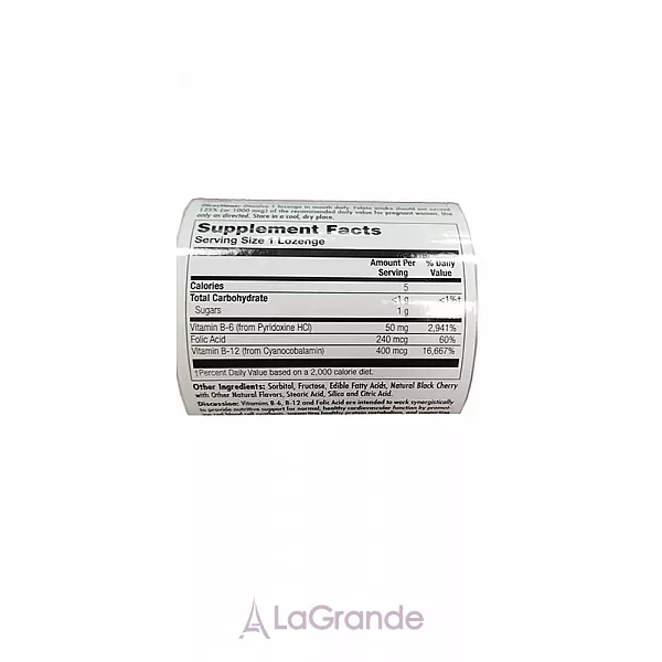 KAL B6 B12 Folic acid Lozenge ³����� B-6 B-12 ��볺�� ������� ��������� � ������ ���