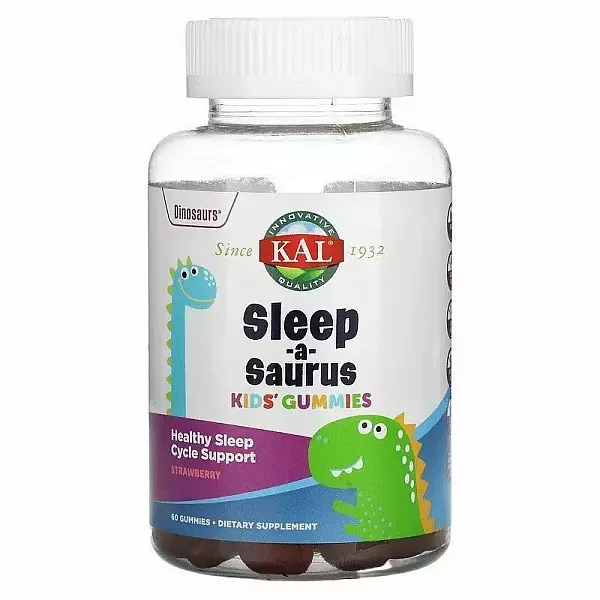 KAL Dinosaurs Sleep-a-Saurus Kid's Gummies Strawberry ��������� ��� ����� ��� ��������� ��� ����������� ������� �� ������ ��������