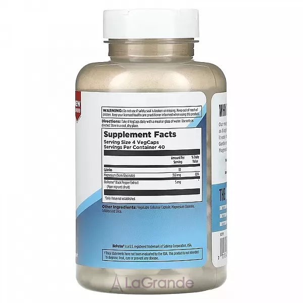 KAL High Absorption Magnesium Glycinate 350 ������ ������� ��� ������'� ����� �� �'���