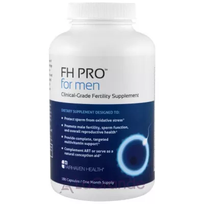 Fairhaven Health FH Pro for Men Clinical-Grade Fertility Supplement   