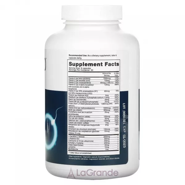 Fairhaven Health FH Pro for Men Clinical-Grade Fertility Supplement �������������� �������� ��� ������